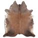 Brown 74" x 84" L Area Rug - Foundry Select Animal Print Handmade Cowhide Area Rug 74.0 x 0.25 in/whiteCowhide | 74" W X 84" L | Wayfair