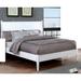 Corrigan Studio® Vandervoort Platform Bed Wood in White | 52 H x 79.63 W x 87 D in | Wayfair DE81C1D84F3549878285A11AE0F89CB6
