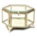 Everly Quinn Jewelry & Keepsake Box Metal/Wire | 3.4 H x 4.75 W x 4.75 D in | Wayfair 92AC97E3B0B74A98AED1A3F5B0A133B4