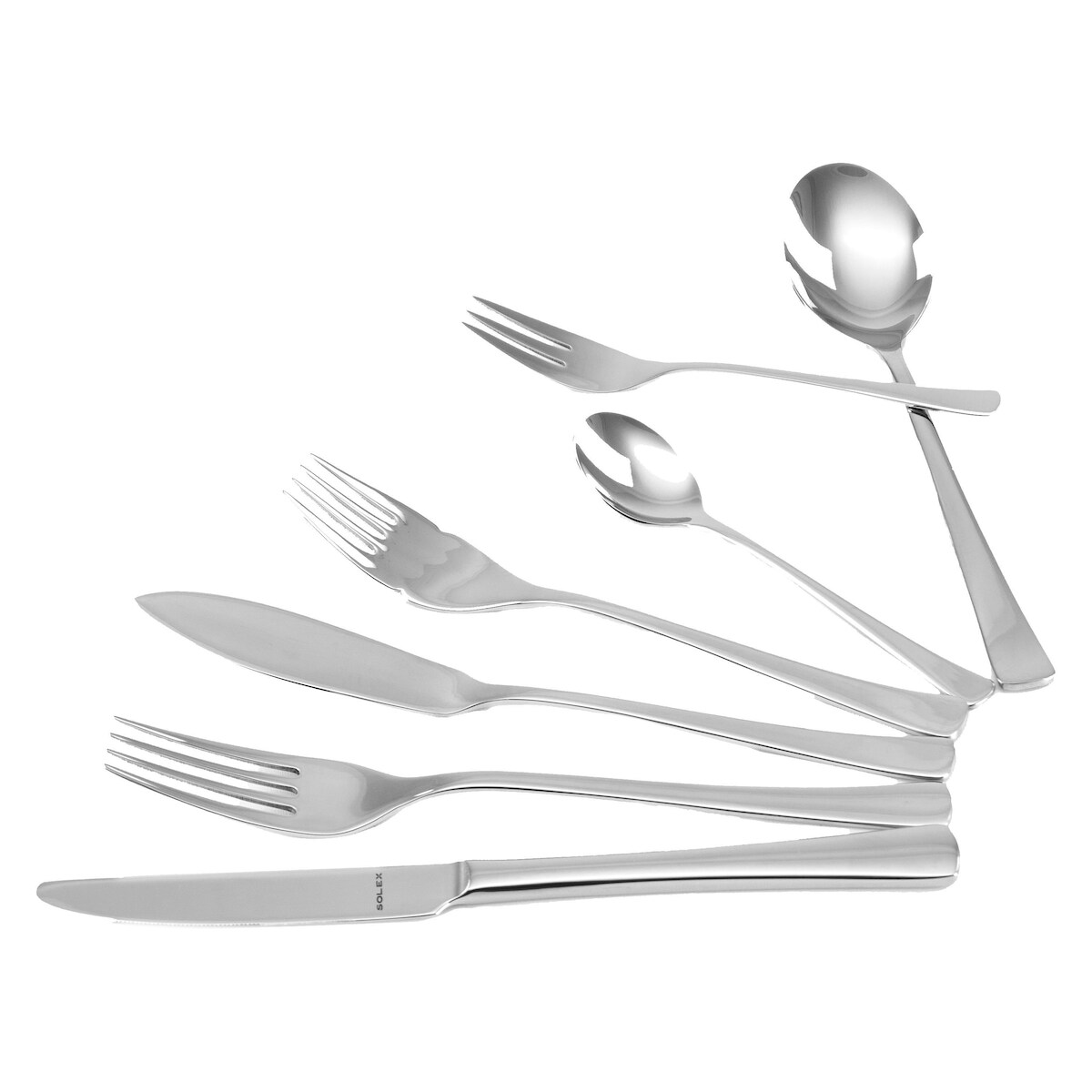 Solex Karina Besteckset 42 teilig für 6 Personen inklusive Fischbesteck Image