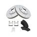 1997-1999, 2001-2003 Oldsmobile Aurora Front Brake Pad and Rotor Kit - TRQ