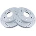 1992-2000 GMC Yukon Front Brake Rotor Set - TRQ