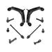 2001-2003, 2005-2006 Chevrolet Silverado 1500 HD Front Control Arm Ball Joint Tie Rod End Kit - TRQ
