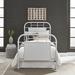 Sand & Stable™ Edmund Standard Bed Metal in White | 54 H x 59 W x 80 D in | Wayfair FFD862667C444AD6B157BC0CD00766D4