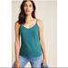 Anthropologie Tops | Anthropologie Blue Green Bijou Cami | Color: Blue/Green | Size: M