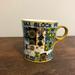 Anthropologie Dining | Anthropologie Mug With Block Print Images. | Color: Blue/Green | Size: Os