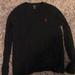 Polo By Ralph Lauren Shirts | Black Long Sleeve Polo Ralph Lauren T-Shirt | Color: Black | Size: M