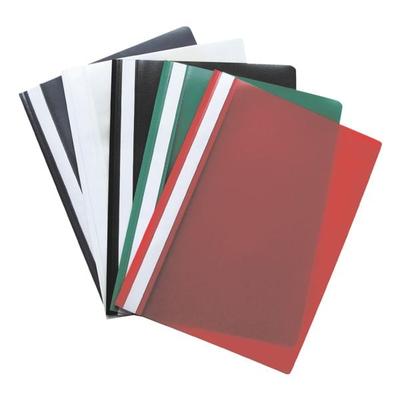 25x Schnellhefter A4, Fassungsvermögen 200 Blatt, 5 Farben (je 5 Stück pro Farbe transparent, OTTO Office, 23x31 cm