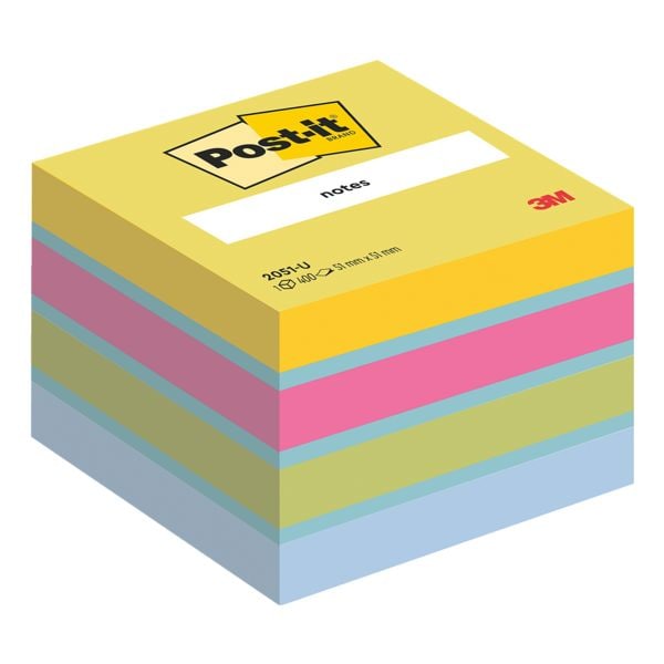 Post-it Notes Haftnotizwürfel »Mini« 5,1 x 5,1 cm gelb, 5.1x5.1 cm