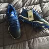 Adidas Shoes | Brand New Adidas Metal Softball Cleats Size 7 | Color: Blue/Silver | Size: 7