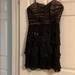 Nine West Dresses | Black Lace And Sequined Dress | Color: Black | Size: 12