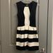 Anthropologie Dresses | Anthropologie. Eva Franco Dress. Size 4 | Color: Black/Cream | Size: 4