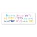 Zoomie Kids Madison Avenue On The Day You Were Born Canvas Art Canvas in White | 60 H x 20 W x 1.25 D in | Wayfair 24E6264E512B447A90829594D8B578B5