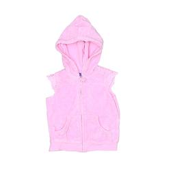 Greendog Vest: Pink Jackets & Outerwear - Size 6-9 Month