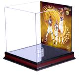 "Kevin Durant Stephen Curry & Klay Thompson Golden State Warriors Mahogany 2018 NBA Finals Champions Basketball Display Case"