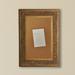 Lark Manor™ Linlin Opulent Wall Mounted Corkboard/Bulletin Board Wood/Cork in Brown/Yellow | 68 H x 26 W x 1.5 D in | Wayfair ASTG5718 34481104