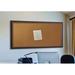 Lark Manor™ Linlin Wall Mounted Bulletin Board Wood/Cork in Brown | 28 H x 16 W x 1 D in | Wayfair DABY2483 38718089