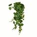 Red Barrel Studio® Artificial Grape Leaf Ivy Hanging Bush Silk/Plastic/Fabric in Green | 39 H x 12 W x 14 D in | Wayfair