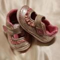 Disney Shoes | Baby Girl Shoes | Color: Pink/Silver | Size: 1bb