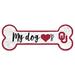Fan Creations Arizona Dog Bone Sign, Wood in Red | 6 H x 12 W x 0.25 D in | Wayfair C1029-Utah