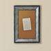 Lark Manor™ Linlin Handcrafted Wall Mounted Cork Board Cork in Black/Brown/Gray | 49 H x 25 W x 1.13 D in | Wayfair GRKS5412 41120635