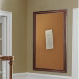 Lark Manor™ Linlin Wall Mounted Corkboard/Bulletin Board Wood/Cork in Brown | 64 H x 22 W x 0.75 D in | Wayfair C27/18.5-60.5