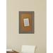 Lark Manor™ Linlin Wall Mounted Bulletin Board Wood/Cork in Brown | 53 H x 29 W in | Wayfair C81/24-48