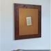 Lark Manor™ Linlin Wall Mounted Bulletin Board Wood/Cork in Brown | 48 H x 24 W in | Wayfair C61/18.5-42.5