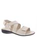 David Tate Mend - Womens 9.5 Bone Sandal Medium