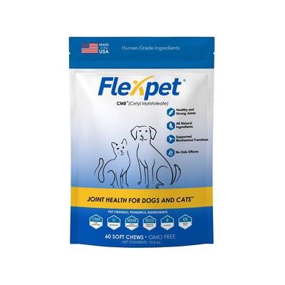 Flexpet CM8 Maximum Strength Joint Health Dog & Cat Supplement, 60 count