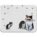 East Urban Home Amish Cats Whiskers Cutting Board Glass | 12 W in | Wayfair TT00271