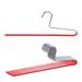 Mawa Single Rod Metal Non-Slip Hanger Metal in Red/Gray | 5 H x 13.75 W in | Wayfair 18168