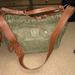 Anthropologie Bags | Anthropologie Schumer& Sons Philadelphia Crossbody | Color: Brown/Green | Size: 14l Flat X 9h X 3.5w