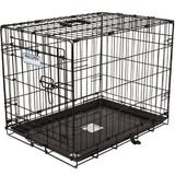 Tucker Murphy Pet™ Livia Single-Door Pet Crate Metal in Black | 19 H x 18 W x 24 D in | Wayfair BB256901F14B49F0BBC4F8A27F5ECBE7