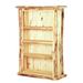 Millwood Pines Ledezma 60" H x 40" W Solid Wood Standard Bookcase Wood in Brown | 60 H x 40 W x 16 D in | Wayfair EBDB8F9510464DF1B58E585387022FF2