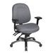 Symple Stuff Barrios Task Chair Upholstered/Metal | 40.25 H x 28 W x 25 D in | Wayfair B319E781833042E19A6E0E500FC0F02A