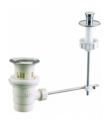 Bonde de vidage de lavabo automatique avec tirette verticale VALENTIN 00 60210000000