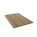 Symple Stuff Spa Rectangle Teak & Wood Shower mat Teak & Wood in Brown/Pink | 31" W x 20" D x 2" H | Wayfair EE6D5BC23F014CAD9F4CE691CA097901