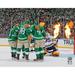 Dallas Stars Unsigned 2020 NHL Winter Classic Goal Celebration Photograph