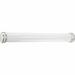 Hokku Designs Franta 1-Light Dimmable LED Brushed Nickel Bath Bar in Gray/White | 5.9375 H x 48 W x 4.1875 D in | Wayfair