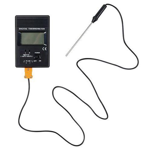 thermomètre digital à sonde - manutan