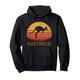 Australien Retro Kanguru Australia Kangaroo Outback Aussie Pullover Hoodie