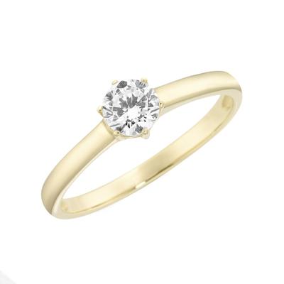 Luigi Merano - Ring mit Zirkonia, Gold 375 Ringe 1 ct Gold Damen (318.99 € / 1 ct)