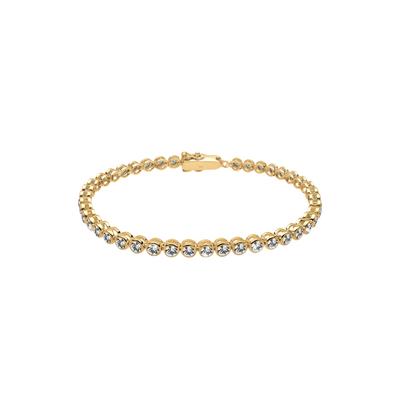 Elli Tennis-Armband Kristalle 925 Silber 19 Damen