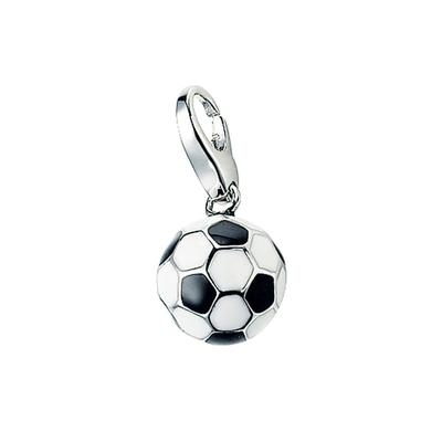 Giorgio Martello Milano - Charm Fußball, Silber 925 Charms & Kettenanhänger 1 ct Silber Damen