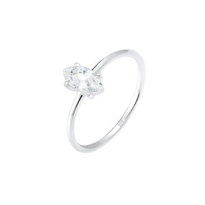 Elli Verlobung Marquise Zirkonia Stein 925 Silber 58 Damen