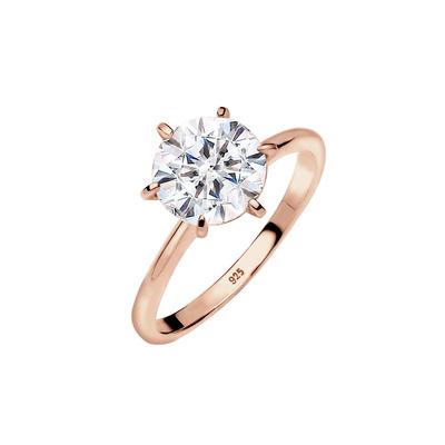 Elli Verlobungsring Kristalle 925 Silber 54 Damen