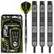 WINMAU Michael van Gerwen MvG Authentic Tungsten Steeltip Darts Set 24g with Prism Flights and Shafts (Stems)