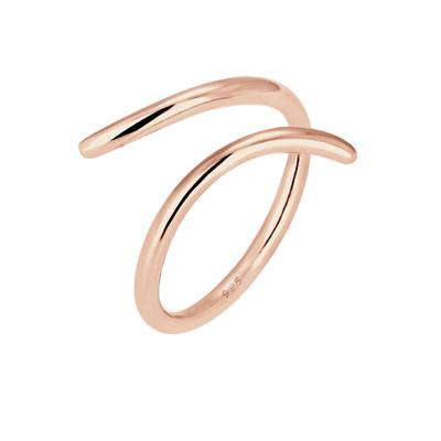 Elli Wickelring Statement Geo Blogger 925 Silber 58 Damen Image