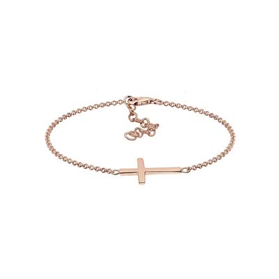 Elli - Symbol Religion Kreuz Filigran Trend 925 Silber Armbänder & Armreife 1 ct Damen